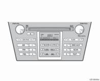 FEATURES/OPERATIONS Audio Type 1 Push to turn ON/OFF Eject CD Push to adjust tone & balance Seek station/ CD track select Mode Preset buttons - functions in other modes indicated above number.