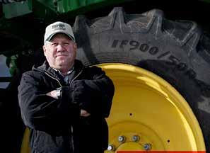 Round-the-clock, mobile support Growers need to keep their equipment running, and in the event of needing a tire repair or replacement, they need to depend on their dealer to be able
