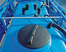 Tank as smooth as a mirror and easy to clean The LEMKEN Primus tank consists of a highly tear-resistant