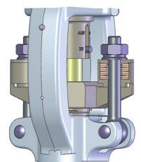 The unique valve lock allows the