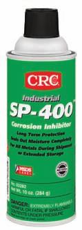 EQUIPMENT MAINTENANCE CORROSION INHIBITORS SP-00 TM CORROSION INHIBITOR Long-term indoor/outdoor (up to 2 years outdoors) corrosion inhibitor for machined surfaces and assemblies subjected to long