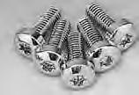 5/16-18 x 7/8 buttonhead (set of 5) F 36230 Rear rotor to hub screw and nut kit for 79-91 Sportster and FX models, and 81-84 FL models with spoke or cast wheels (repl.