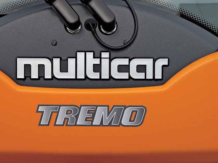 Quality engineering for economic performance The modular automotive design of TREMO Carrier is your universal solution. Make the choice today for the equipment that earns you money.