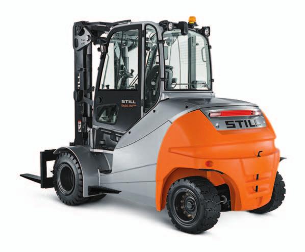 3 The new STILL RX 60-60/80. Taking heavy loads light. The electric counter balance trucks of the RX 60-60/80 series are exhaust gas free power packs.