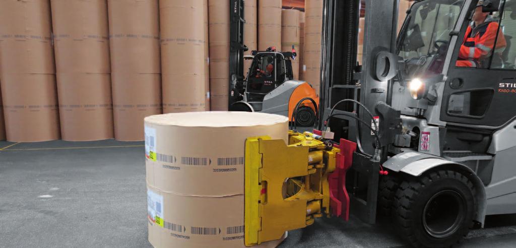 4 Industries A Be it forwarders or producers, wherever heavy loads need to be moved or lorries need to be loaded and unloaded quickly: The new STILL RX 60-60/80 with its numerous equipment versions