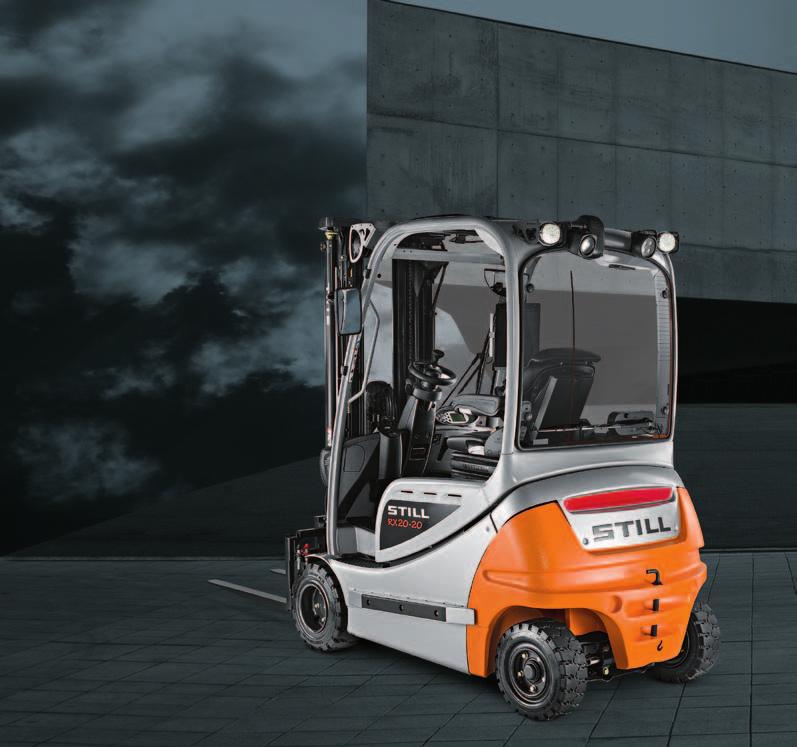 10 RX 20 The best RX 20 of all time. The best-selling forklift truck of the RX family with over 50,000 units produced is now better than ever.