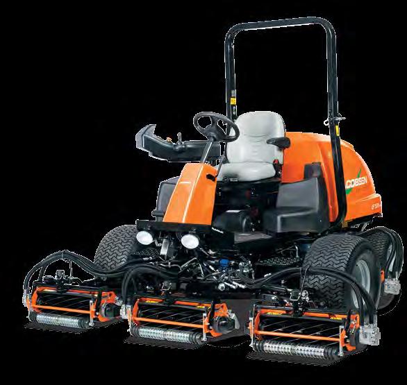 LARGE AREA REEL MOWERS 9 LF550/570TM LIGHTWEIGHT MOWERS OFFER INDUSTRY LEADING PRODUCTIVITY WITH THE FLEXIBILITY OF 5" OR 7" REELS.