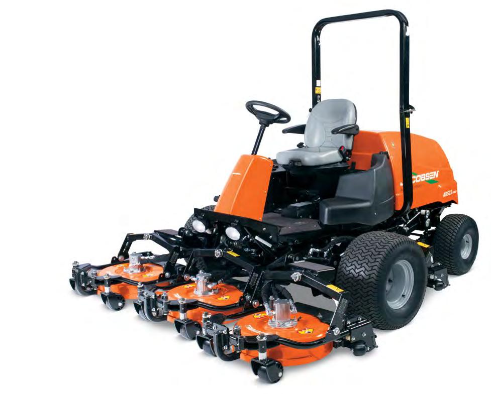 CONTOUR ROTARY MOWERS 11 AR522TM 5-GANG CONTOUR ROTARY MOWER ALLOWS YOU TO GLIDE OVER CONTOURS AND CLIMB HILLS WITH EASE. GLIDE OVER CONTOURS AND HILLS Five, fully floating 22 in.