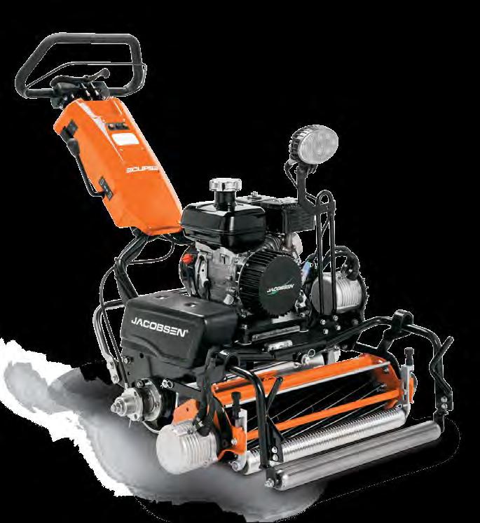 WALK-BEHIND REEL MOWERS 3 ECLIPSE 2 SERIES BLADE REEL INNOVATIVE, PROGRAMMABLE AND PRECISE, THE JACOBSEN ECLIPSE 2