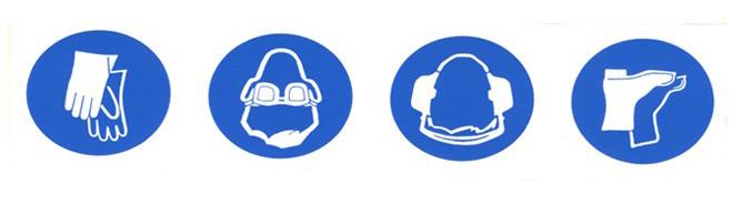 PERSONAL PROTECTIVE EQUIPMENT Wear suitable clothing and footwear.