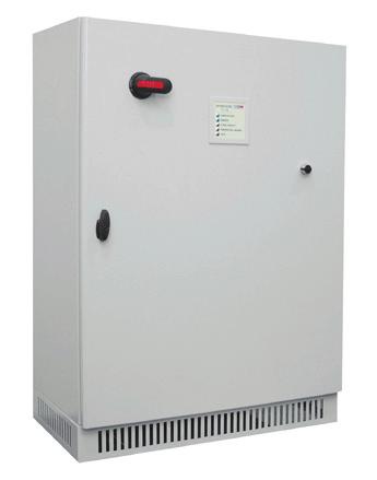to offer a large spectrum of power supply systems. Starting from 500W to over 200kW.