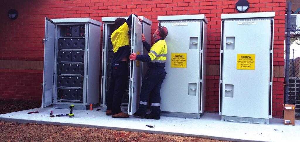 BUSINESS OVERVIEW Overview Our People Standby Power Division is a group within CenturyYuasa that provides Across Australia, Century Yuasa Field Technicians have wide energy storage, dc power