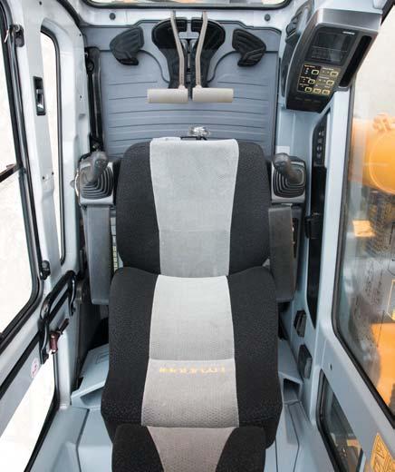 Robex 500LC7A Technology in Cab Design Operator s Comfort is Foremost. Wide Cab Exceeds Industry Standards. Visibility.