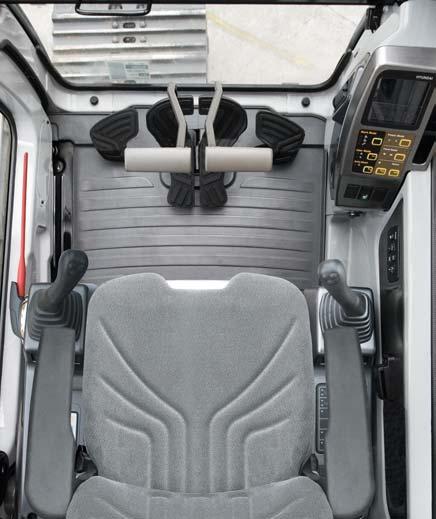 Robex 800LC7A Technology in Cab Design Operator s Comfort is Foremost. Wide Cab Exceeds Industry Standards. Visibility.