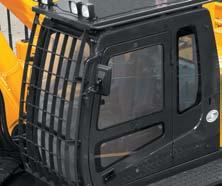 Ventilation has been improved by the addition of the larger fresh air intake system, and by providing additional air flow throughout the cab.
