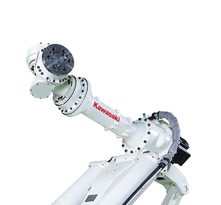 MAXIMUM PAYLOAD HIGH WRIST TORQUE ROBOTS The M-Series maximum payload robots incorporate a compact profile design with long reach and high wrist torque.