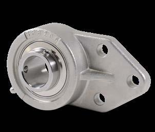 Boston Gear tainless teel Mounted Bearings MOUNTED BEING TINE TEE Flanged Units etscrew ocking 3 Bolt Flange - etscrew ocking Extended Inner ace G B D C F J ynthetic lip seal with stainless steel