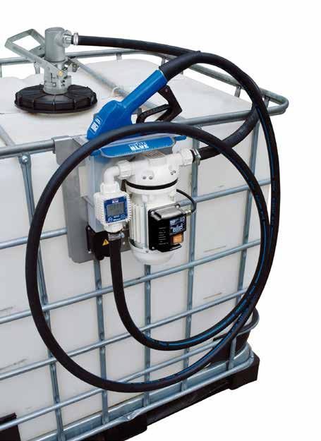 Electric Pump Closed Tote/IBC Dispensing Systems CONTAMINANT-RESISTANT The closed system dramatically reduces the risk of SCR engine contamination.