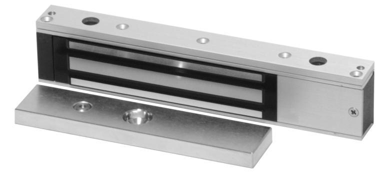 E-941SA-300RQ 300-lb Single-Door Electromagnetic Lock with Reversible Magnet Manual Reversible magnet for left or right-swing doors. Perfect for cabinets, small enclosures, or pedestrian gates.