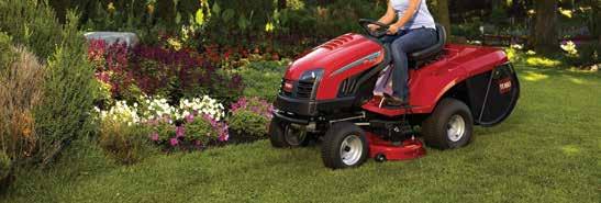 Ride-on Tractors Technology & Why Choose a Tractor? and Options The Toro Ride-on Tractor range offers products for every garden size and condition.