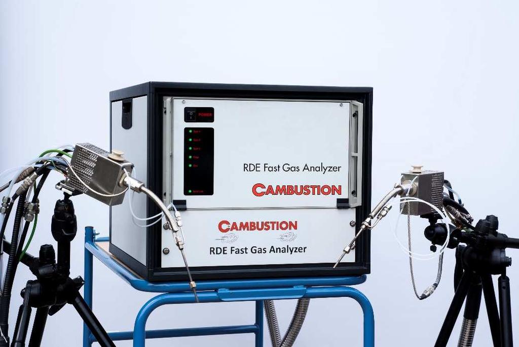 Fast RDE configuration 12V battery Easily changeable by customer between lab and RDE configuration One or two channels (on short conduits) Integration with other vehicle/engine parameters (lambda,