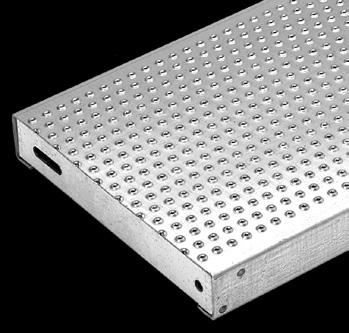 Planks have a high strength--weight performance that offers a high load capacity and long life. For more details on GRIP STRUT Plank Grating please see page 34. 7/16" Dia.