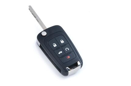 Remote Keyless Entry Transmitter Unlock Press to unlock the driver s door only or all doors. The unlock setting can be changed in the Vehicle Settings menu on the audio system.