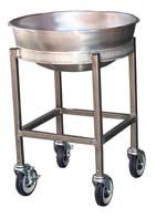 D2733/HD 1200 34 x 28 x 8 864 x 711 x 203 25 11 D2733/HD D2027 Meat Dollies Carts Chicken Dolly/ Wet Mover Great for transporting iced seafood or chicken Keeps product above the melting ice Removable