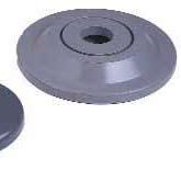 5" Poly Casters Non-marking polyurethane casters, 5" diameter Sold as a set of 4: Two swivel casters plus two swivel with brake casters Load rating for the set: 250 lbs Casters are threaded and are
