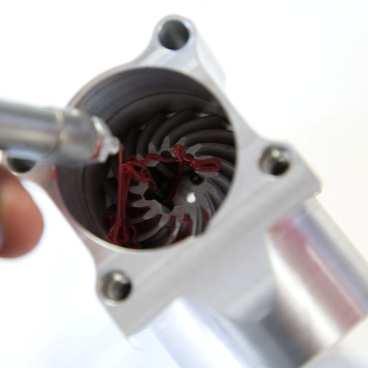 An aluminum punch and hammer may be needed to gently tap input bearing and drive gear back into place.