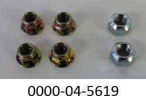 0000-08-5116 Damper Lock Nut Kit, 4