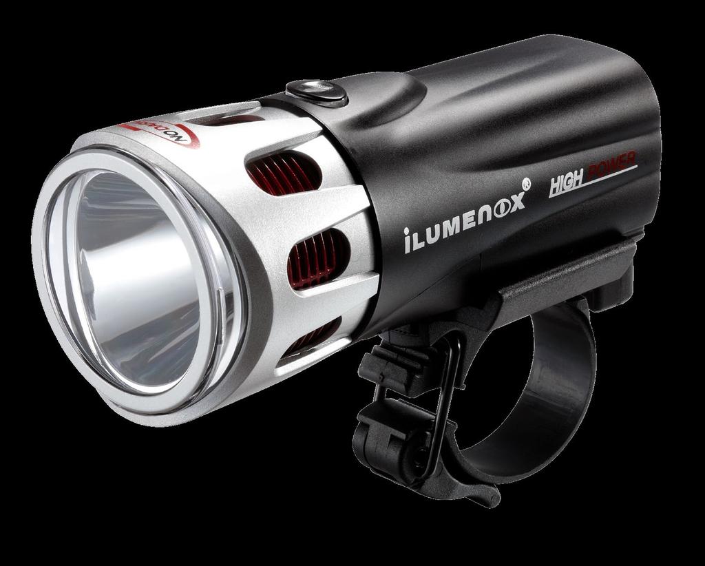 SS-L133W NO DARK 3W high power bike light is designed with 3W single high power LED (7000 candlepower) and alloy radiator which prevents overheated and extends LED lifespan.
