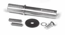 By adding a base and shaft kit, they can also be used on applications requiring a right-angle shaft extension.