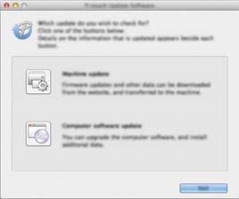 Uporabniki sistemov Macintosh lahko URL odprejo neposredno s klikom na ikono na CD-ju.