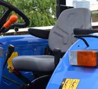 ROPS: YOUR SAFETY PARTNER Add a canopy for additional protection & comfort in those