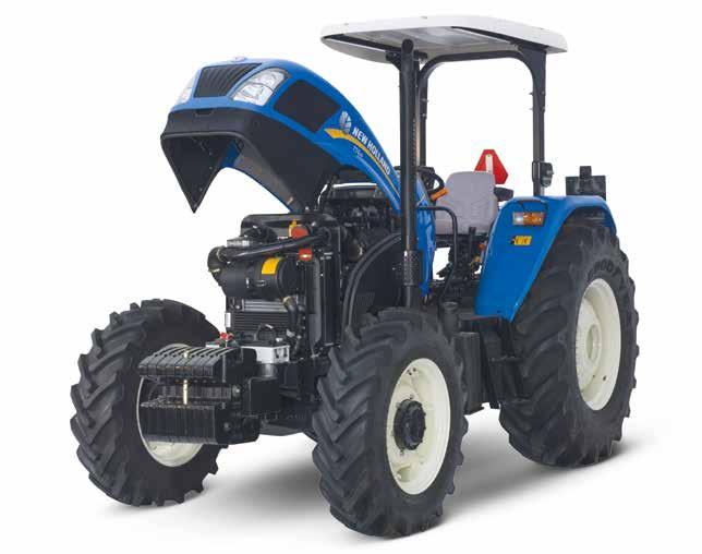 8 SERVICE AND BEYOND THE PRODUCT 360 : TT4 TT4 tractors are designed to