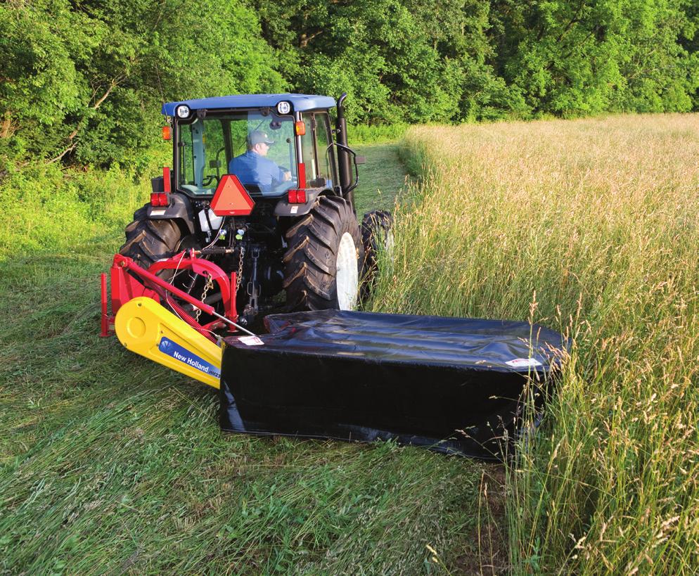 10 ECONOMY HM SERIES DISC MOWERS High speed meets high value. HM series economy disc mowers provide fast mowing speeds at a price that goes easy on the wallet.