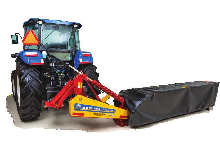 03 Dependability and confidence MowMax cutterbar advantages Disc mowers are the first machines to hit the hay fields. Dependable and confident operation comes standard on DuraDisc mowers.