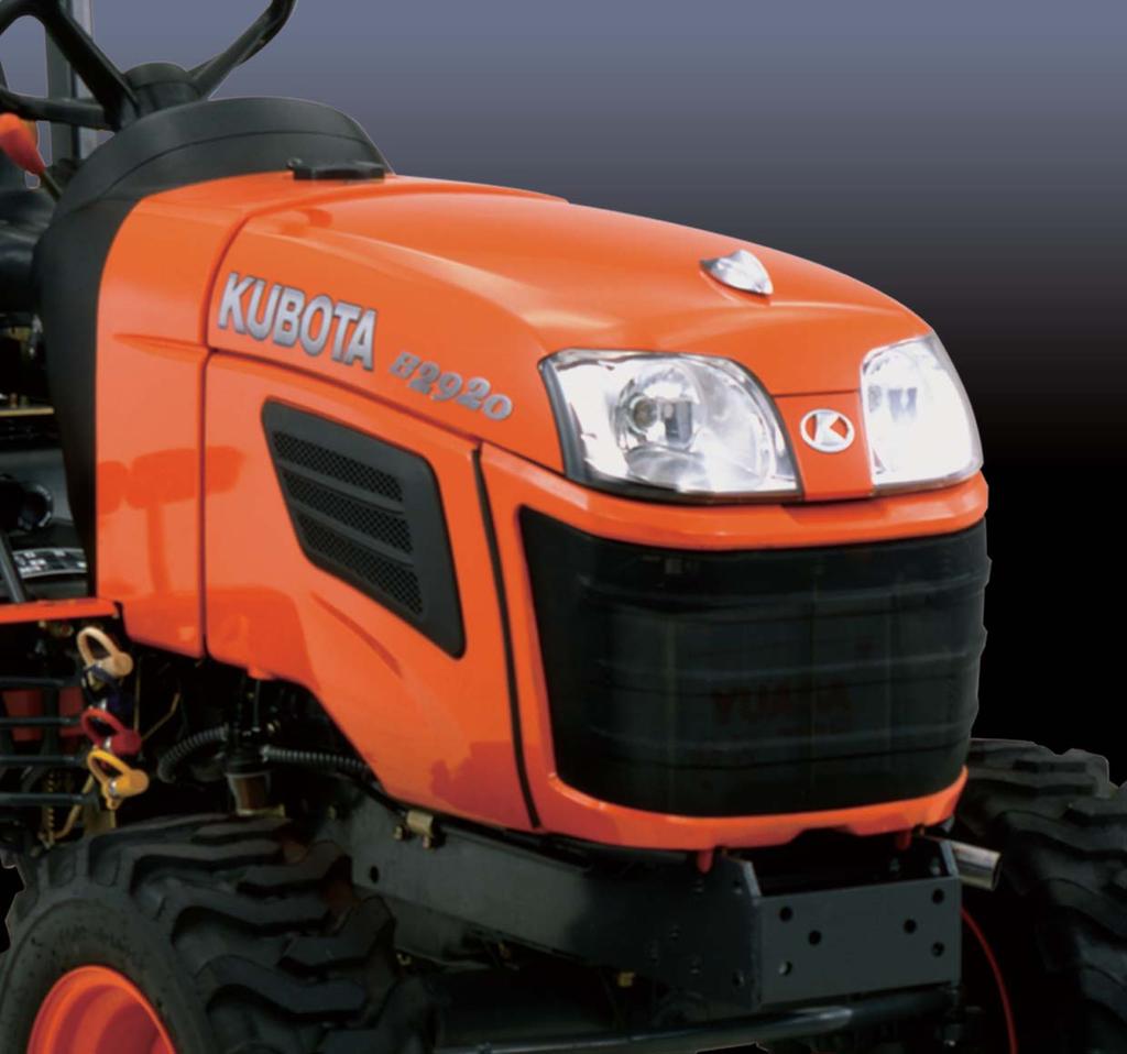R KUBOTA DIESEL TRACTOR B B2320/B2920 New Standard Tractors Kubota s new B-Series standard
