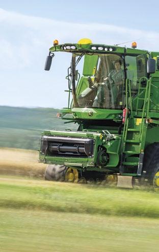 In the field it delivers more torque and because of its infinitely adjustable speed, you ll cover more hectares in less time.