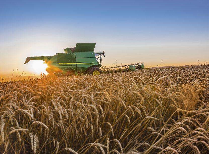 5 Connected combine AutoTrac, Remote Display Access and Interactive Combine Adjustment increases the utilization of the installed combine capacity by on average 20%.