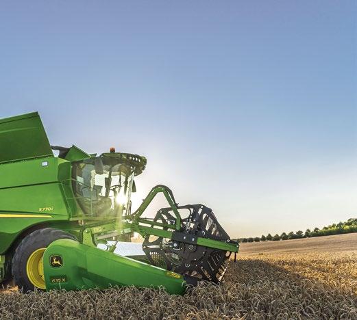 53 20% more with ICA¹ Optimize your combine performance with ICA and get the output to the desired level.