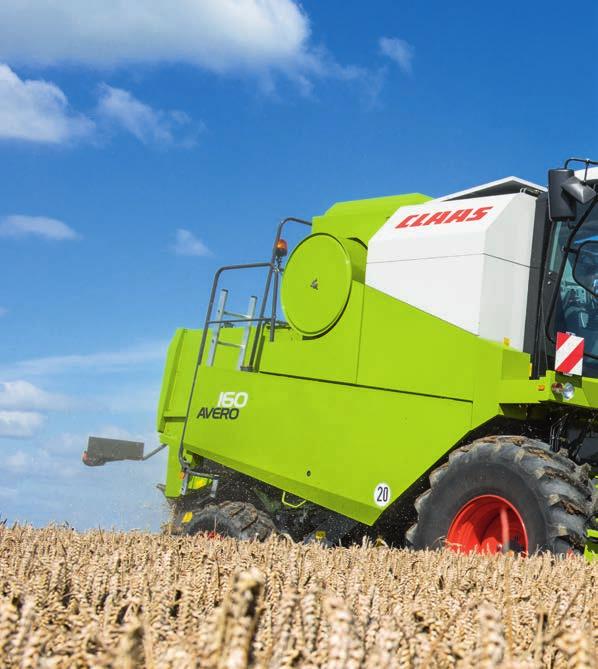 The compact class makes you productive. CLAAS threshing technology.