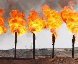 Regulations are being put in place to stop flaring. Where is that gas going to go? Estimated that 1.