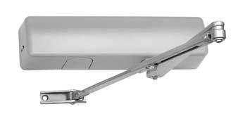 Mountings DC3200 Regular Arm Mounting Most common mounting, providing the greatest closing efficiency Closer is