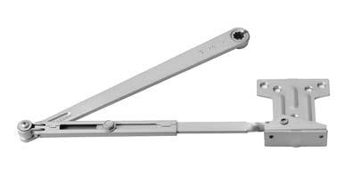 Door Closer Arms 688F95 (Non-Hold Open) Regular Arm Used with regular arm mounting (pull side) and top jamb mounting (push side) Non-Hold