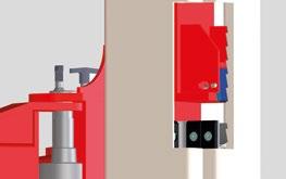 Convenient installation Installation of the FREEDOMLIFT is easy and quick due to the height of the posts, the effective