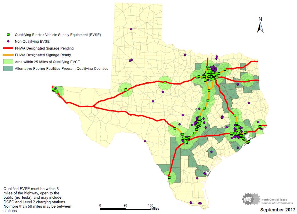 Recent Developments: Alternative Fuel Corridors Gap Analysis of EV Corridors Designated by the Federal