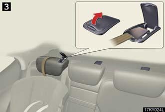 30) 1 Before driving Child restraint lower anchorages Lower anchorages are provided for the outside rear
