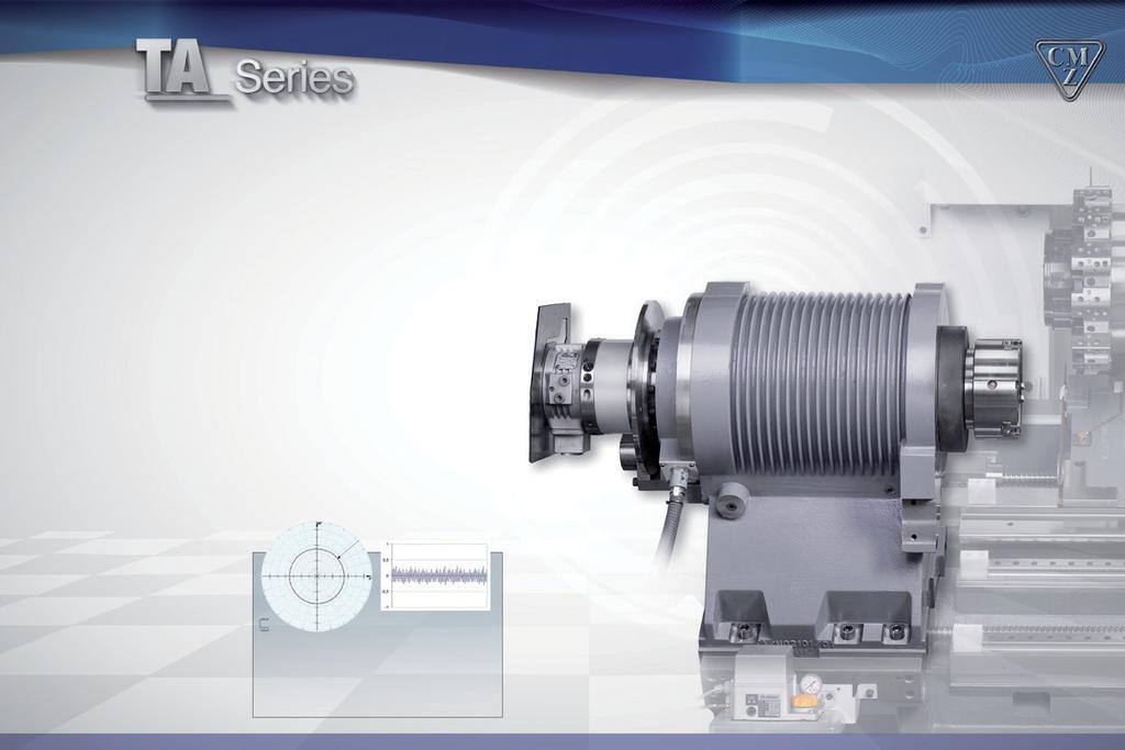 Excellent benefits from high quality manufacturing Integrated Spindles. Higher precision, surface finish and roundness TA30 Integrated spindle motors increase accuracy and reduce machining times.
